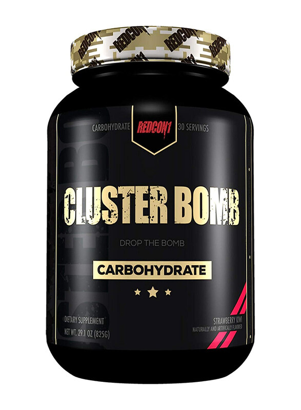 

Redcon1 Cluster Bomb Carbohydrate Dietary Supplement, 825gm, Strawberry Kiwi