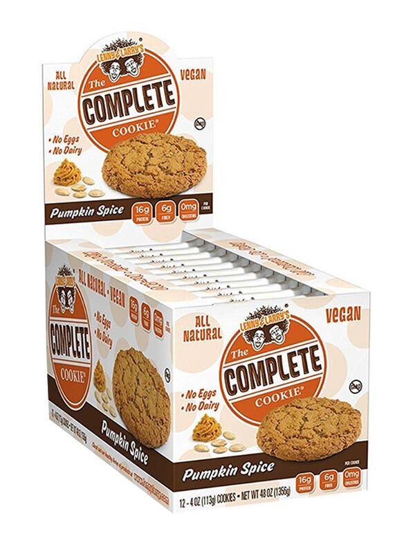 

Lenny & Larry's All-Natural Complete Cookies, 12 Pieces, Pumpkin Spice