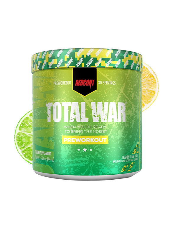 

Redcon1 Total War Pre Workout, 440gm, Lemon