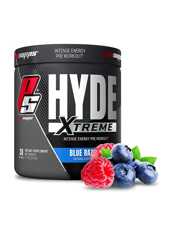 

Prosupps Mr. Hyde Xtreme Pre-workout Powder Energy Drink, 30 Servings, Blue Razz Blitz