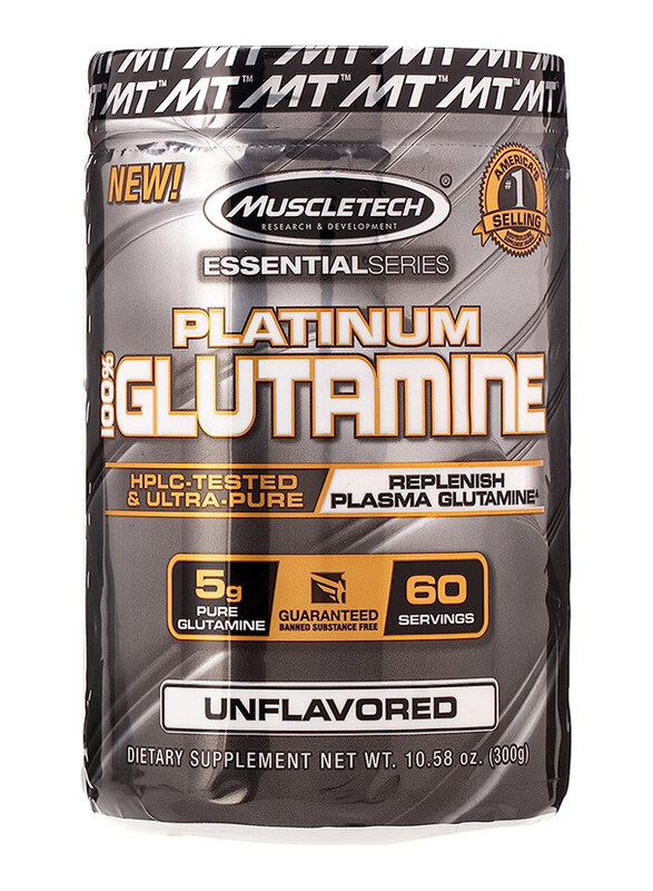 

Muscletech Platinum 100% Glutamine Dietary Supplement, 302gm