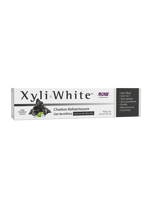 

Now Solutions Xyli White Charcoal Refresh Mint Toothpaste, 181gm
