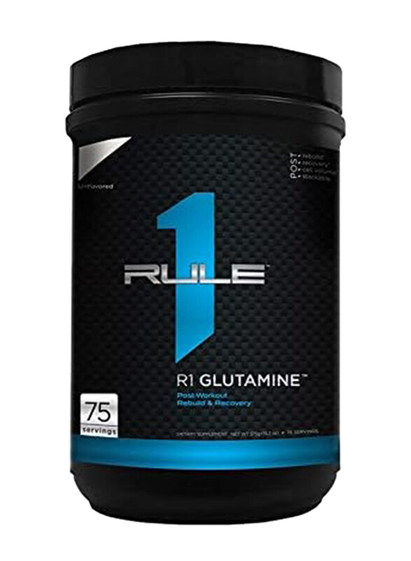 

Rule 1 Protein R1 Glutamine, 75 Serving, 375gm, Unflavoured