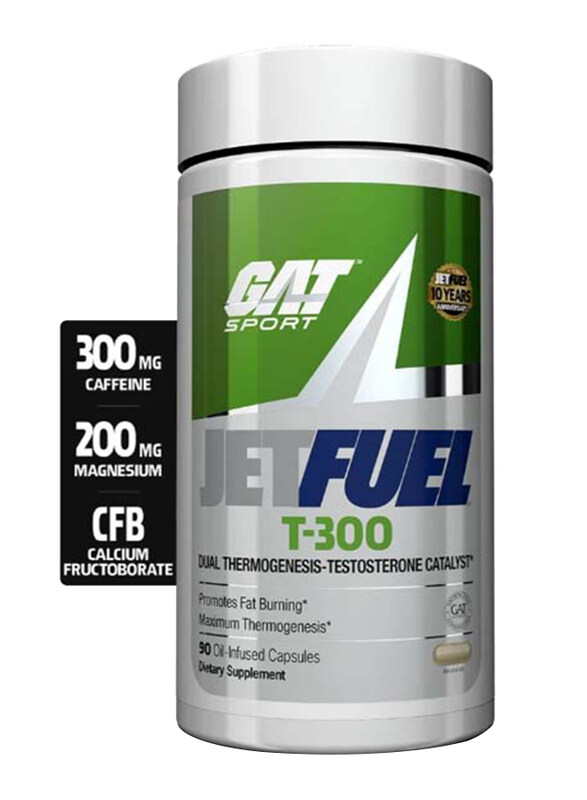 

Gat Jetfuel T-300 Oil-Infused, 90 Capsules