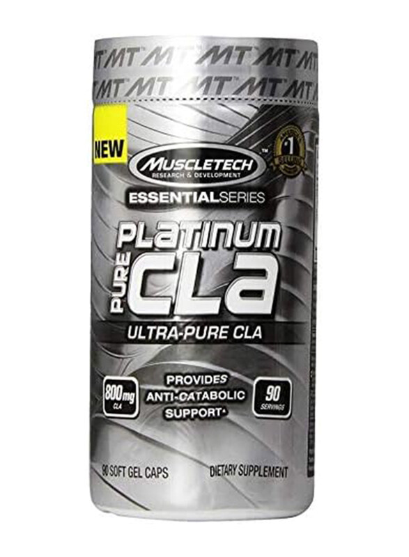 

Muscle Tech Platinum Pure CLA Dietary Supplement, 90 Capsules