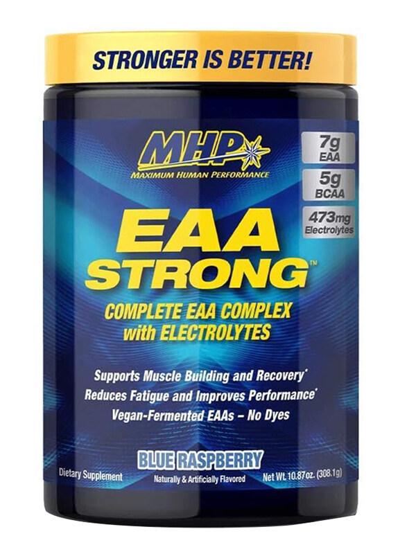 

Maximum Human Performance EAA, 308.1gm, Blue Raspberry