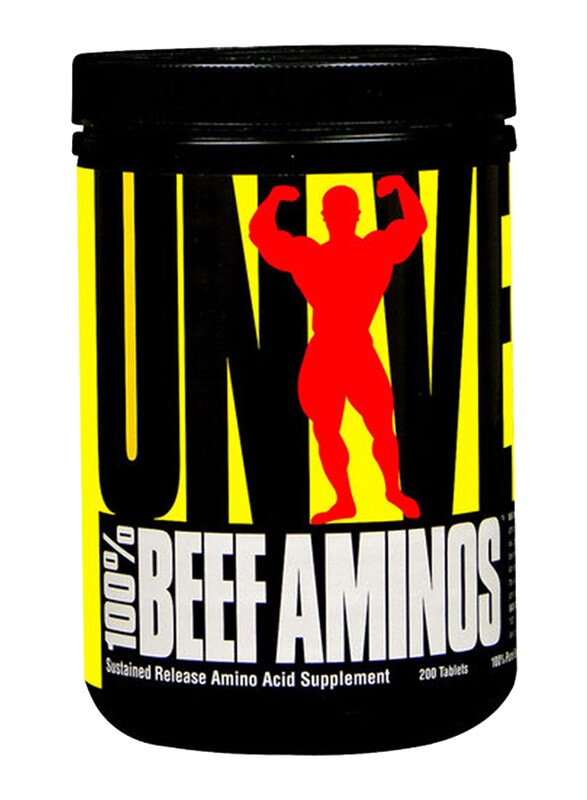 

Universal Nutrition Amino 100% Beef Tablets, 200 Tablets