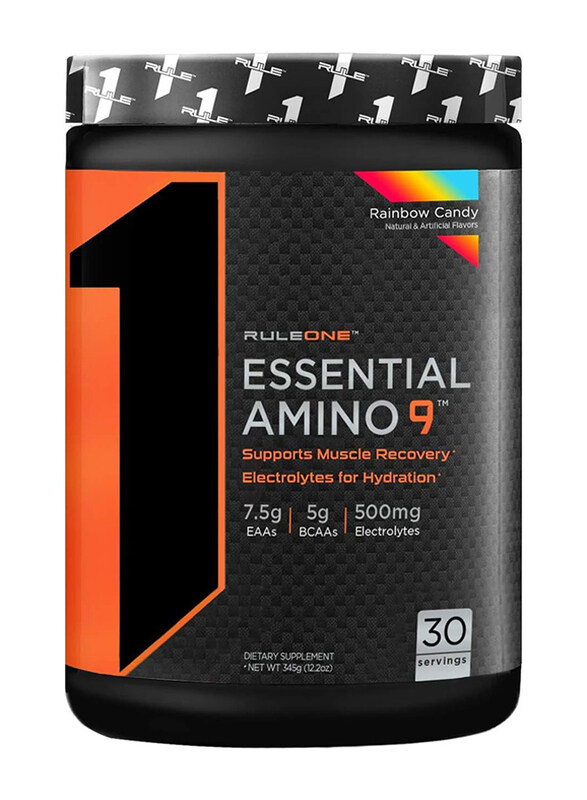 

Rule 1 Protein Rule1 R1 Essential Amino 9, 30 Serving, 345gm, Rainbow Candy