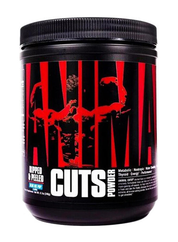 

Animal Cuts Blue Ice Pop All-in-One Potent Thermogenic Fat Burning Agent, 240gm
