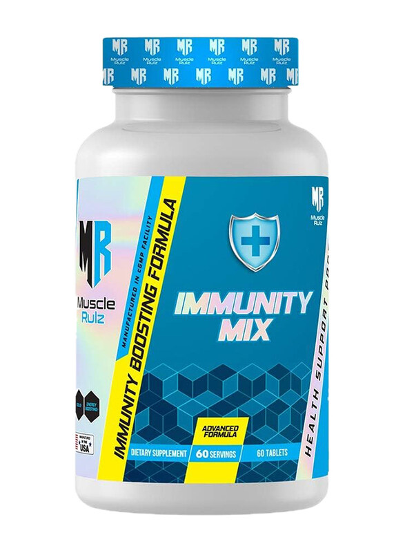 

Muscle Rulz Immunity Mix, 60 Tablets, Regular