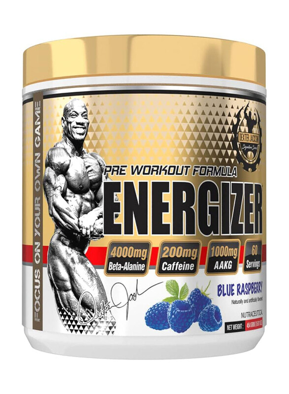 

Dexter Jackson Energizer Pre Workout Formula, 454gm, Blue Raspberry