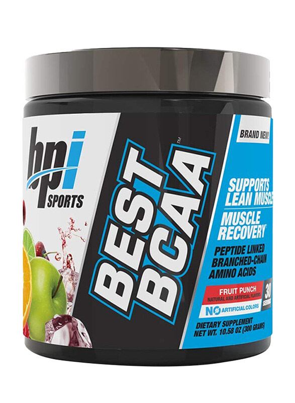 

Muscle Rulz Bcaa Protein, 300 gm, Fruit Punch