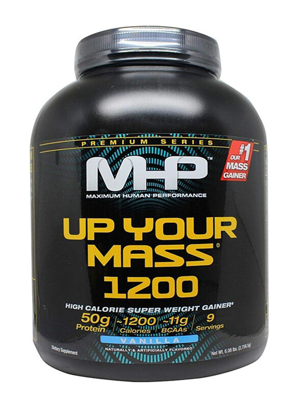 

MHP Up Your Mass 1200 Dietary Supplement, 6.08 Lbs, Vanilla