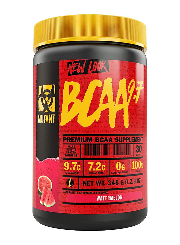 

Mutant BCAA 9.7 Supplement BCAA Powder, 348g, Watermelon