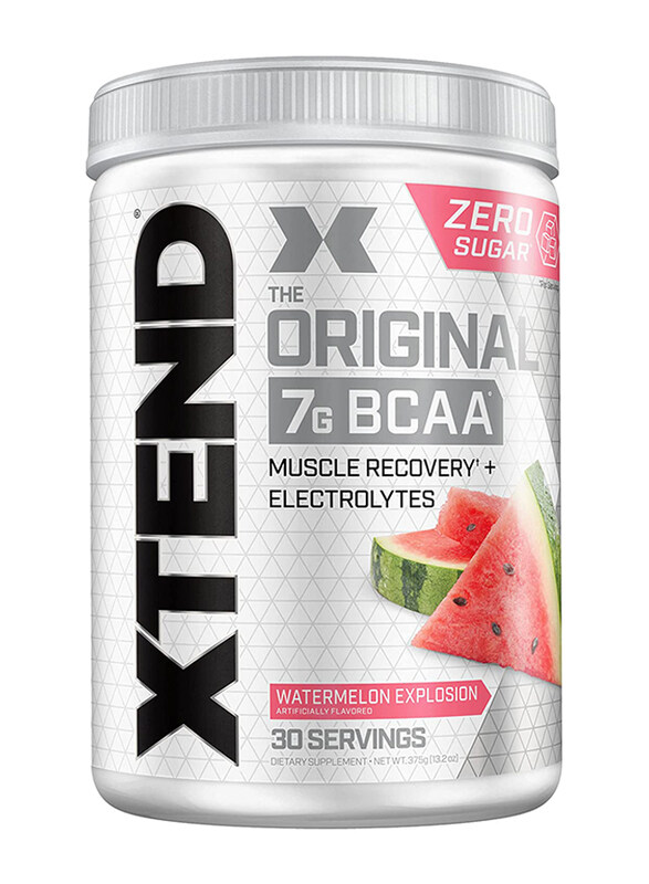 

Scivation Xtend original Bcaa Muscle Recovery Electrolytes 30 servings, 420gm, Watermelon Explosion