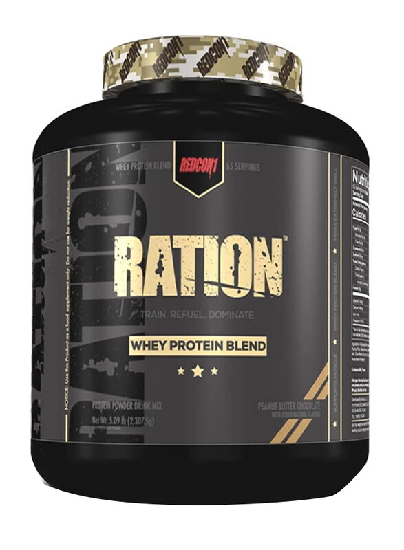 

Redcon 1 Redcon1 Ration Whey Protein Blend, 5.09 Lbs, Peanut Butter Chocolate
