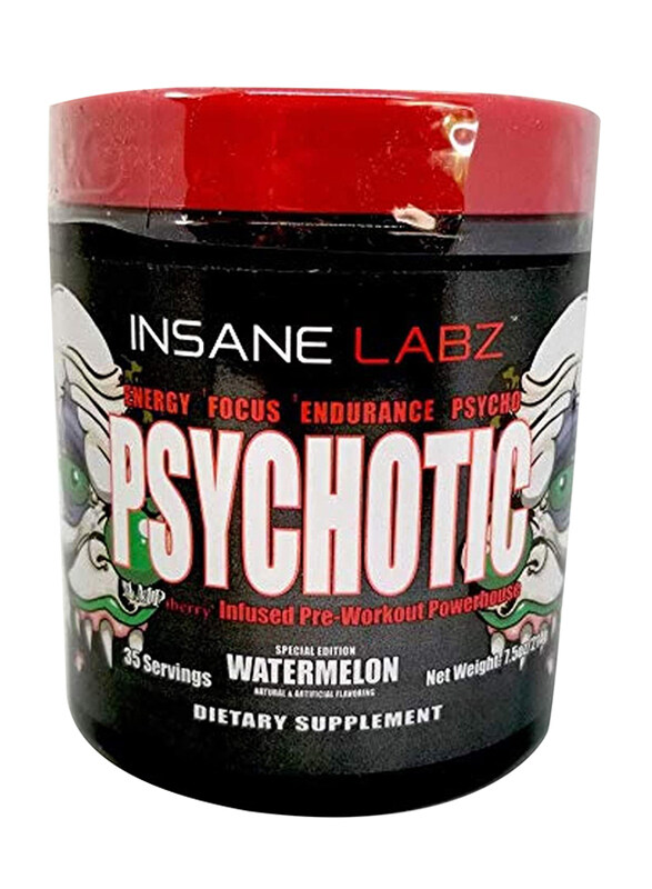 

Insane Labz Psychotic Diuretics Supplement, 241gm, Watermelon