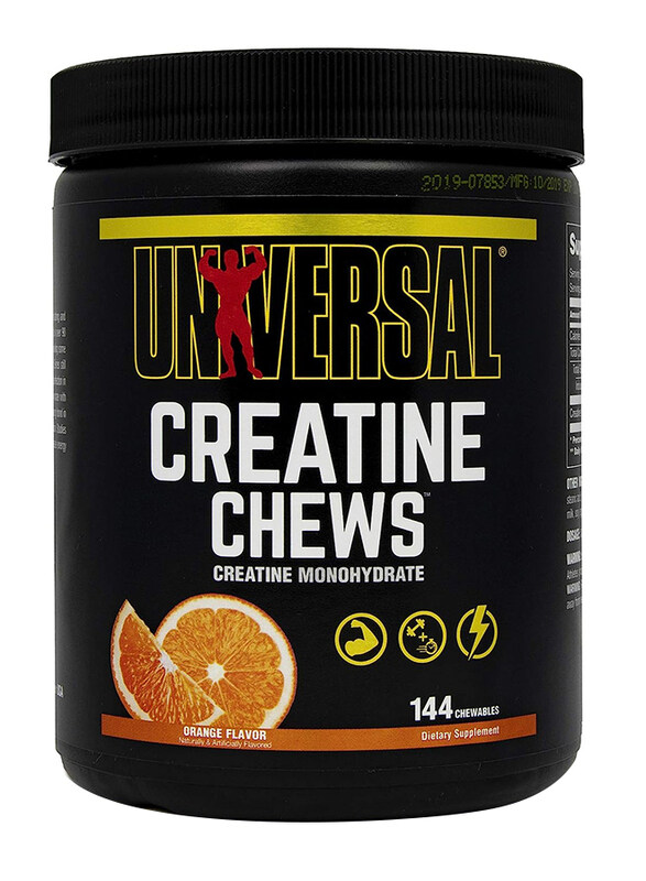 

Universal Nutrition Creatine Chews, 144 Chewables, Orange