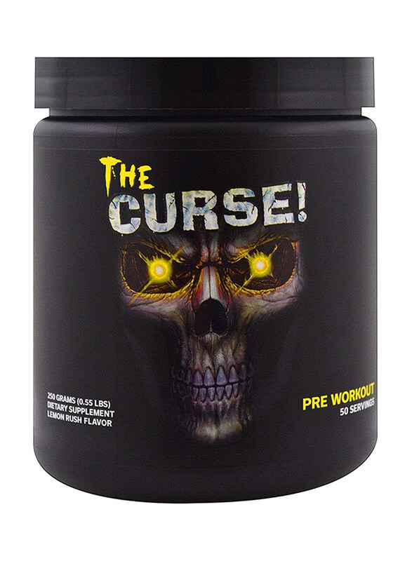 

Cobra Labs The Curse Pre Workout Powder, 250g, Lemon Rush