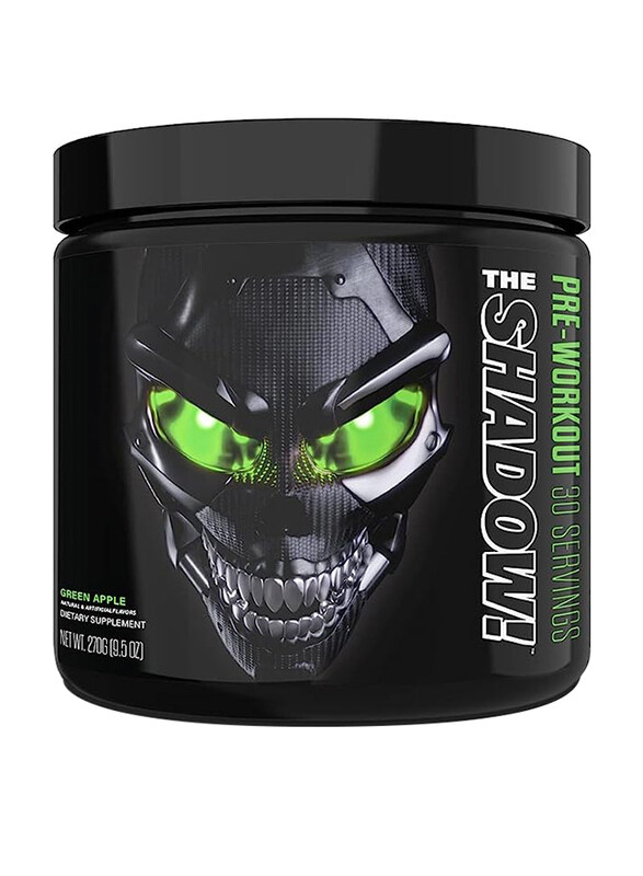 

JNX Sports The Shadow! Pre-Workout Supplement, 270gm, Green Apple