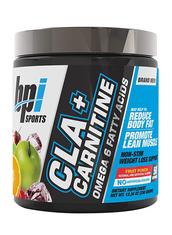 

Bpi Sports Cla + Carnitine Supplement, 50 Servings, 360 gm, Fruit Punch