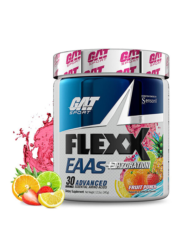 

Gat Sports Flexx EAA + Hydration Powder, 30 Servings, Fruit Punch