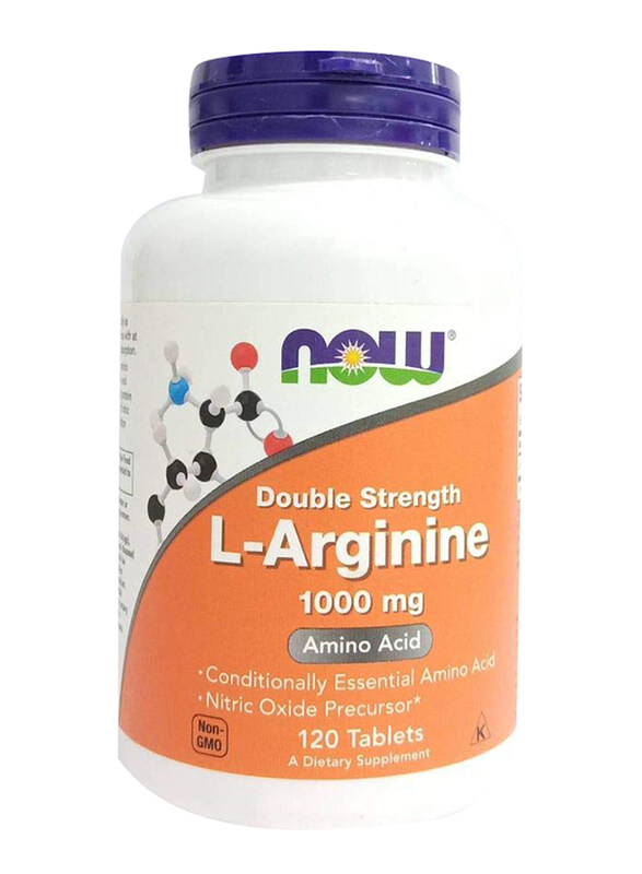 

Now L-Arginine Tablets, 1000mg, 120 Tablets