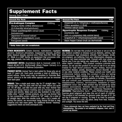 Animal Test Hypertrophic Booster Dietary Supplement for Men, 21 Packs, Bark