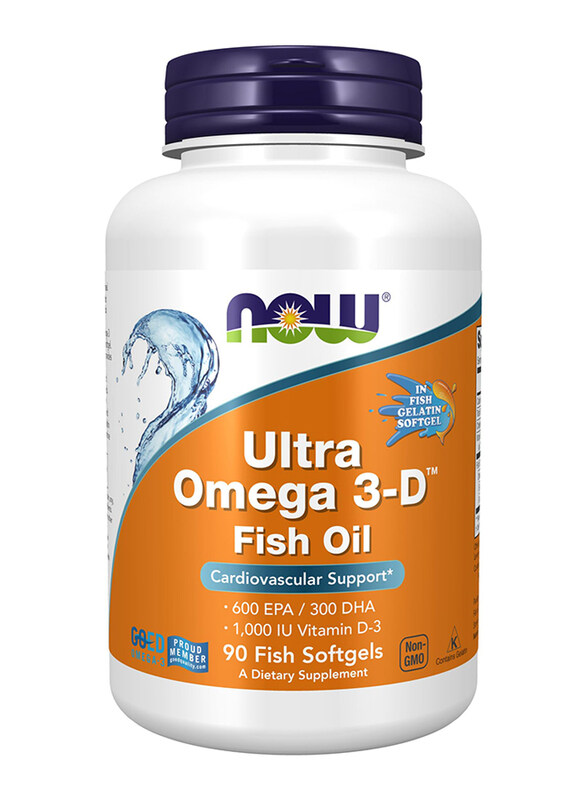 

Now Ultra Omega 3-D Fish Oil Softgels, 90 Softgels