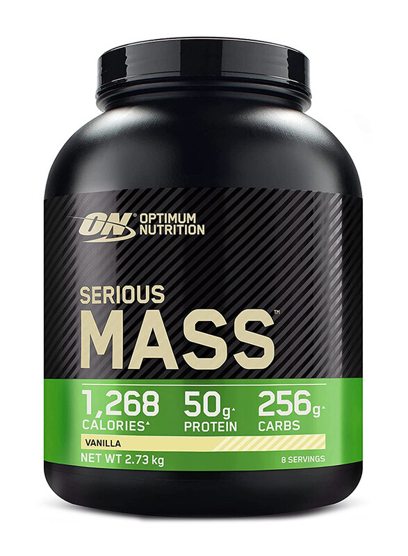 

Optimum Nutrition Serious Mass Weight Gainer Protein Powder, 2.72 Kg, Vanilla