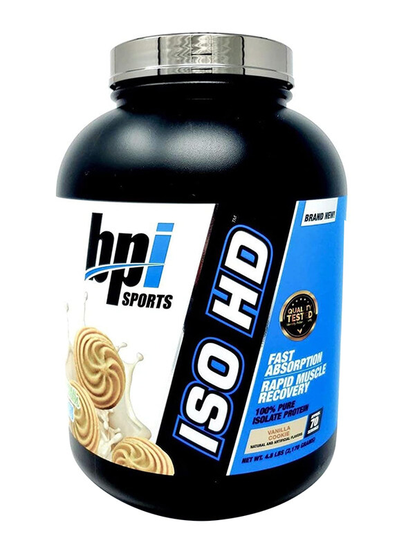 

BPI Sports ISO HD Cookies Powder, 2178g, Vanilla