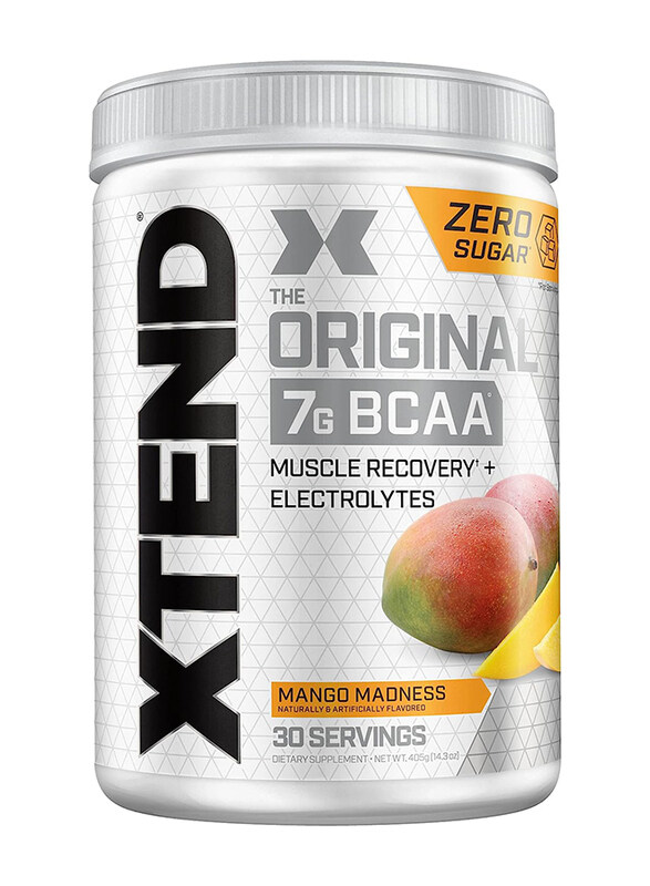 

Xtend Original 7G BCAA Muscle Recovery & Electrolytes, 30 Servings, Mango Madness