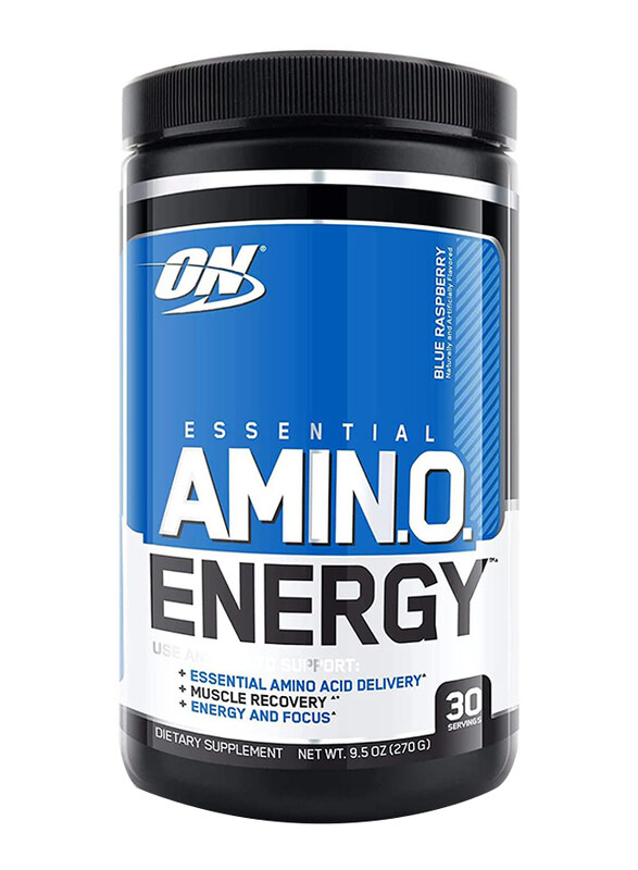 

Optimum Nutrition Amino Energy, 270gm, Blue Raspberry