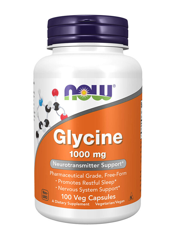 

Now Glycine Capsules, 1000mg, 100 Capsules