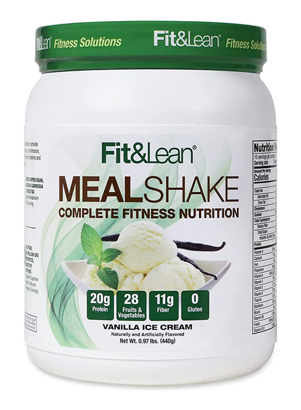 

Fit & Lean Meal Shake Complete Fitness Nutrition, 440gm, Vanilla