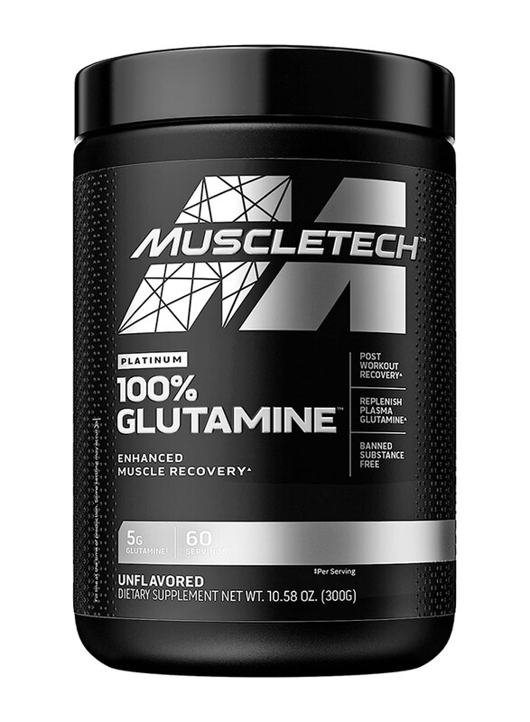 

Muscletech Glutamine Powder, 300g, Unflavoured