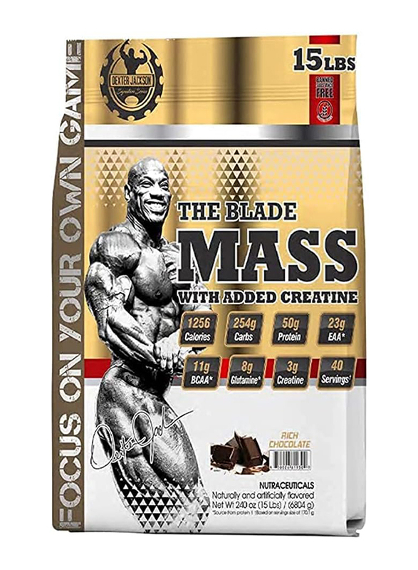 

Dexter Jackson The Blade Mass with Added Creatine, 15 Lbs, Chocolate