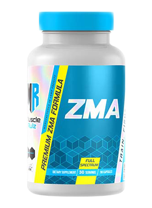 

Muscle Rulz ZMA Dietary Supplement, 90 Capsules