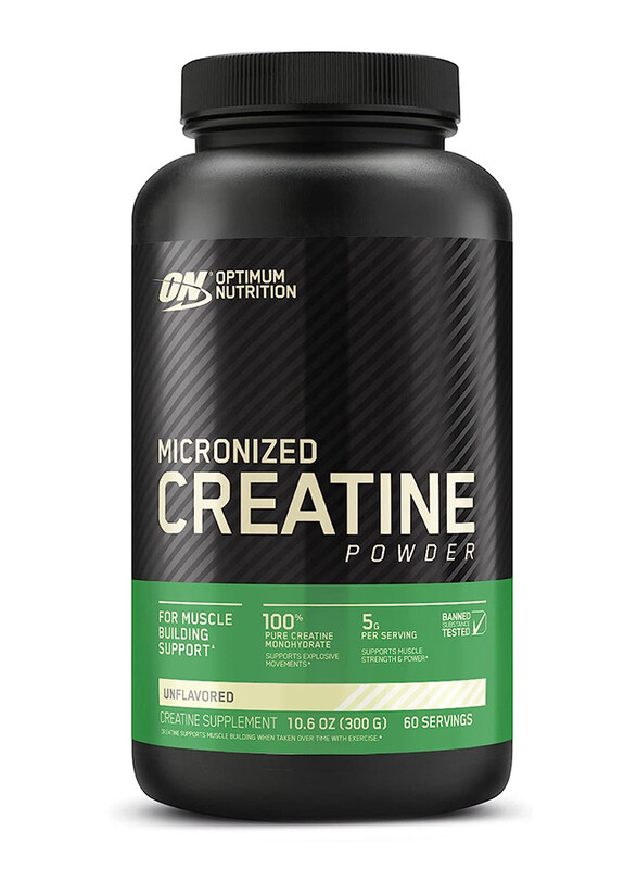 

Optimum Nutrition Micronized Creatine Powder, 300gm, Unflavoured
