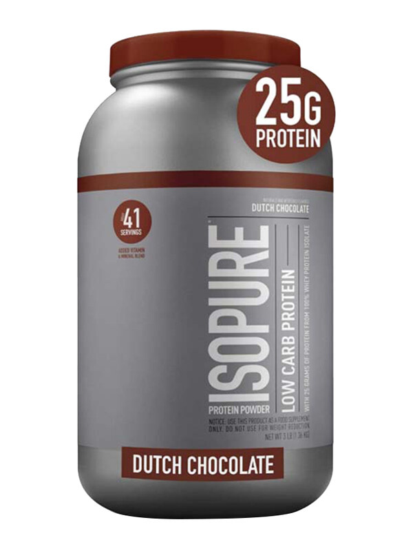 

Isopure Low Carb GF/IF Protein, 1.3 KG, Dutch Chocolate