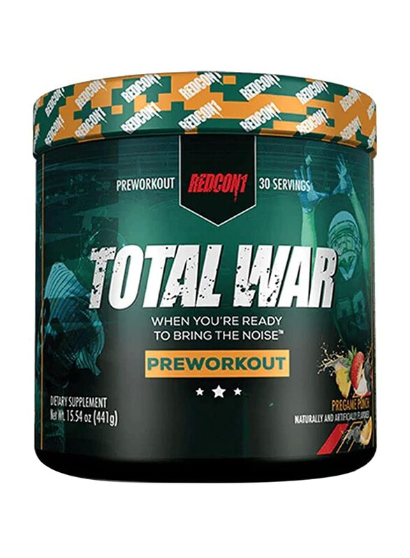 

Redcon1 Total War Pre Workout Pregame Punch, 440gm