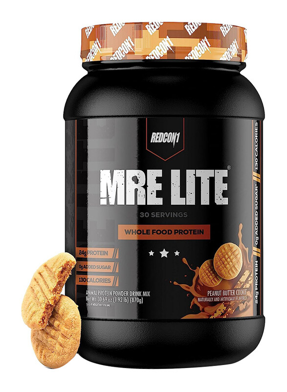 

Redcon1 Mre Lite Whole Food Protein, 870gm, Peanut Butter Cookie