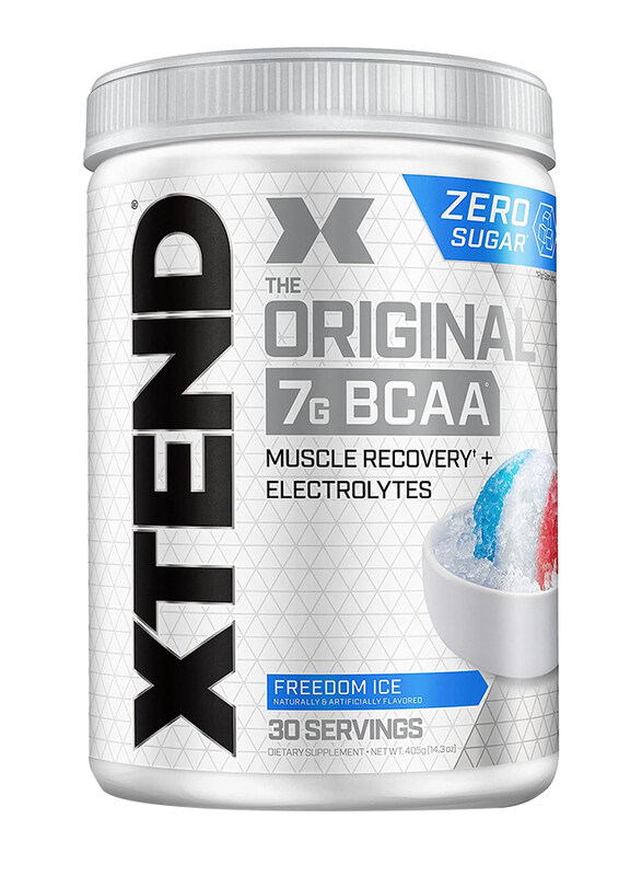 

Scivation Xtend Original 7G BCCA Muscle Recovery + Electrolytes, 30 Servings, Freedom Ice