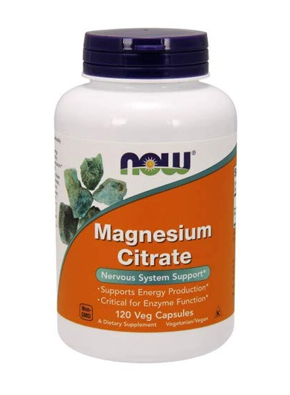 

Now Magnesium Citrate Capsules, 120 Capsules