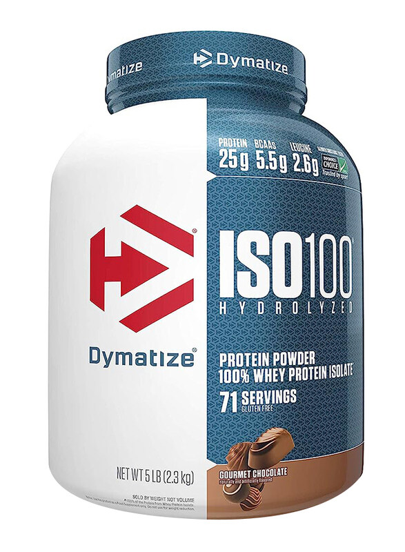 

Dymatize ISO 100 Carb Whey Protein, 2.26 Kg, Gourmet Chocolate