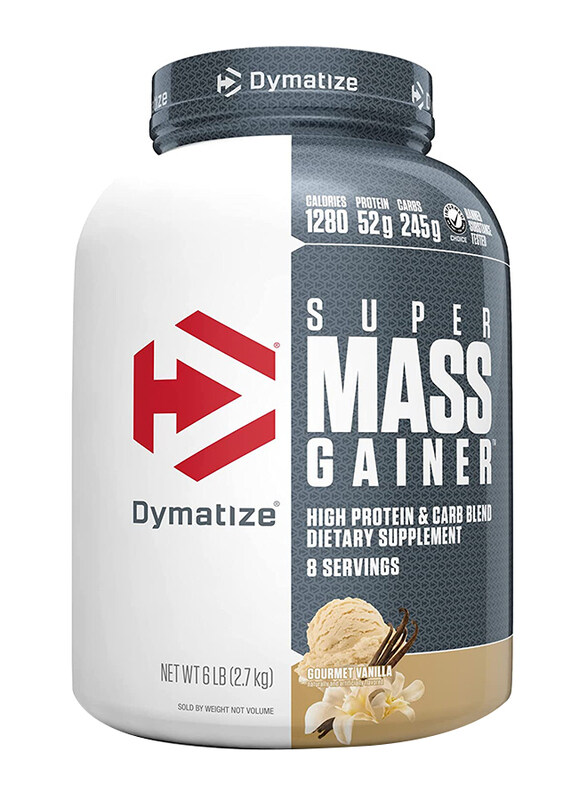 

Dymatize Super Mass Gainer Protein Powder, 12Lbs, Cookies & Cream