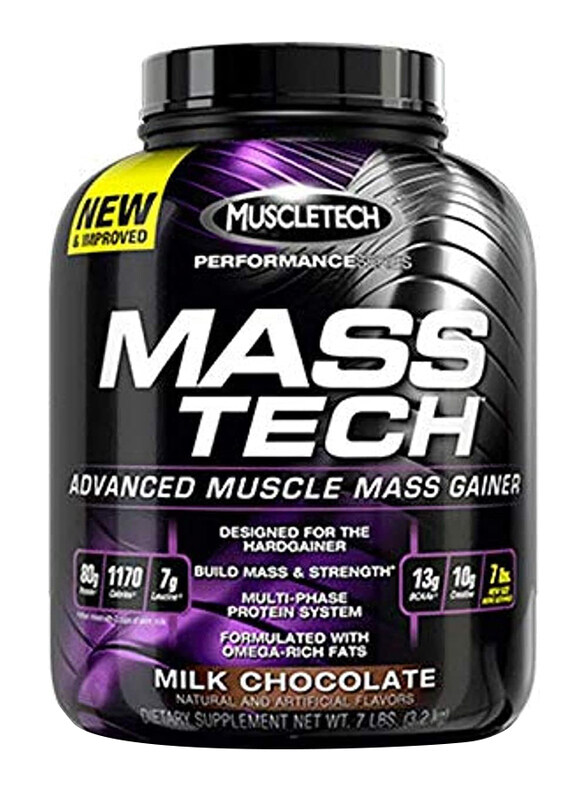 

MuscleTech Mass Tech Advanced Mass Gainer, 7Lbs, Milk Chocolate