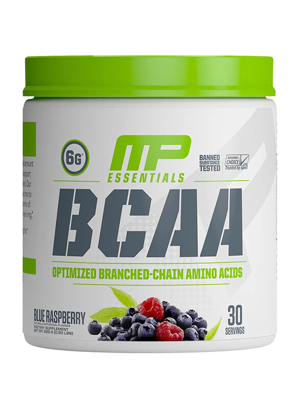 

Musclepharm BCAA Powder, 225gm, Blue Raspberry