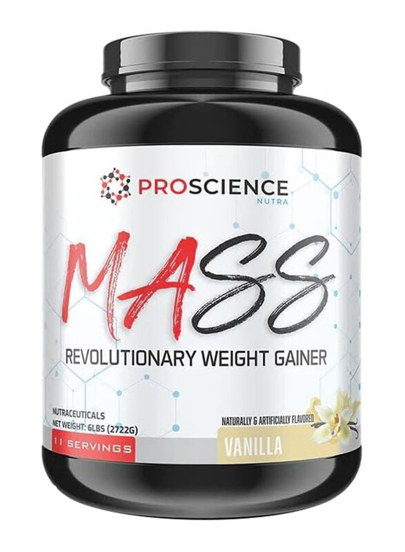 

Proscience Nutra Mass Revolutionary Weight Gainer, 2722gm, Vanilla