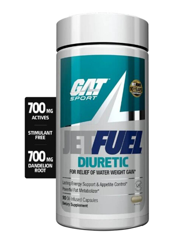 

Gat Jetfuel Diuretic Oil-Infused, 90 Capsules
